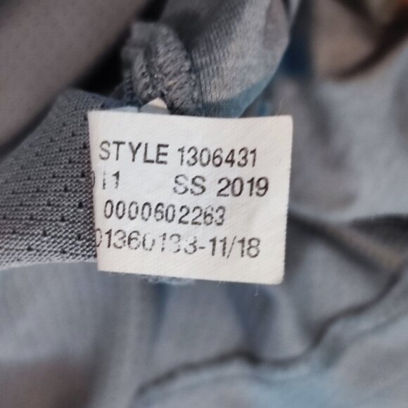 Under Armour HeatGear athletic sweatshirt long sleeve grey men's size M - Picture 7 of 12